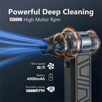 130000RPM Mini Fan Electric Air Duster Adjustable wind speed Portable Fan Violent Blower Rechargeable  Car Cleaning