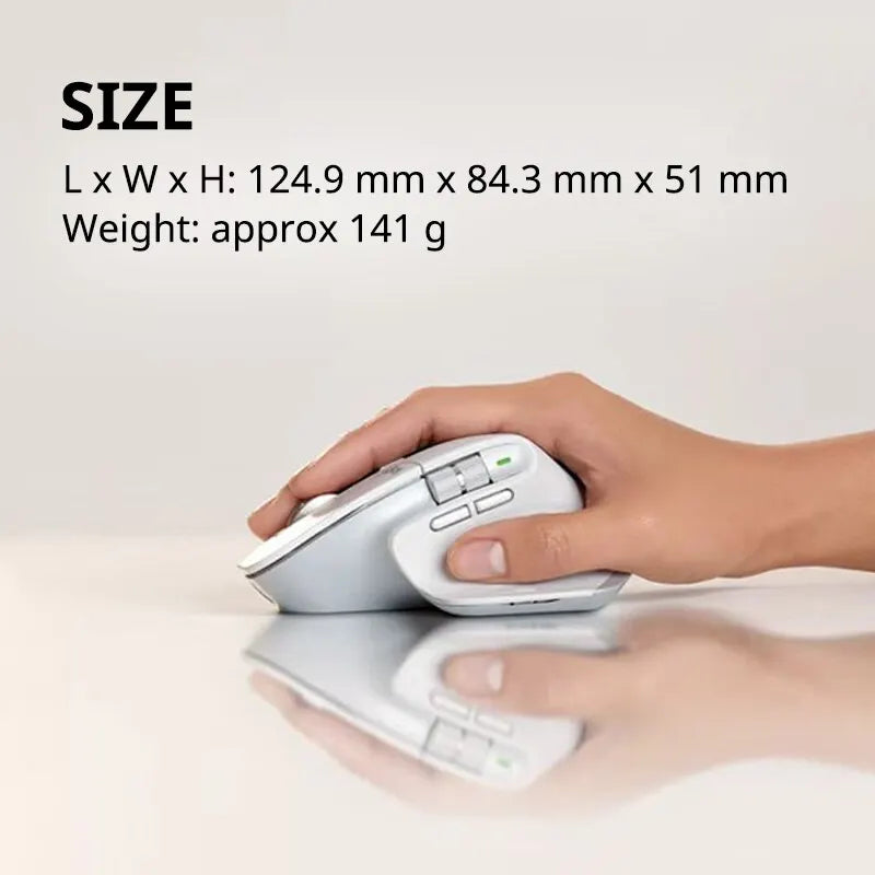 🖱️🚀 Logitech MX Master 3S Wireless Bluetooth Mouse – High-End Cross-Screen Control