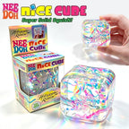 NeeDoh Holographic Ribbon Squeeze Toy – Colorful Sensory Fidget
