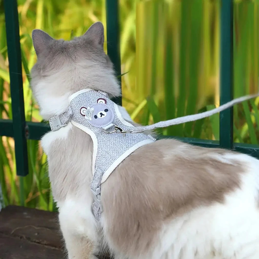 🐾👕 2025 New Undershirt Style Pet Harness with Leash – Breathable & Adjustable