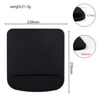 🖱️💚 EVA Ergonomic Game Mouse Pad with Wrist Support – Solid Color