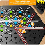 Triangle Chess Splendor Duel Board Game Strategy Game for Kids and Adults Fun Family Game Logic Chess Track Tables Game Toys