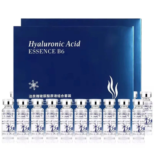 💧✨ BIOAQUA Hyaluronic Acid Serum (20PCS) – Moisturizing & Firming Facial Essence for Deep Hydration