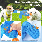 🐾🧸 Indestructible Squeaky Plush Toy – For Aggressive Chewers