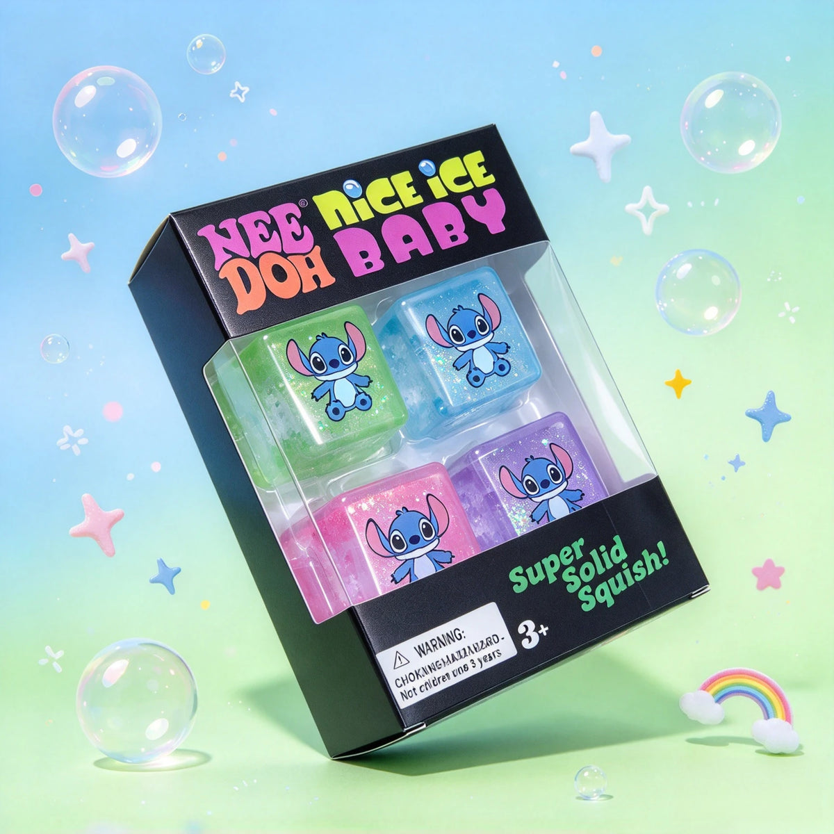 Schylling NeeDoh Nice-Sicle – Soft Sensory Fidget Cube