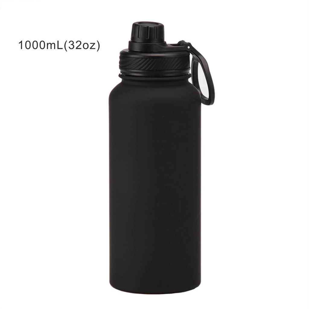 PURACOOL Custom Water Bottle 1000ML – Personalized Thermal Tumbler Gift 💧✨