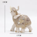 🐘✨ Lucky Elephant Feng Shui Statue 💰 | Wealth Attraction Decorative Sculpture 🏡 | Vibrant Elephant Figurine for Home & Office Décor