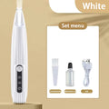 Portable Dog Paw Trimmer with LED Light – Cordless Nail Grinder for Pets