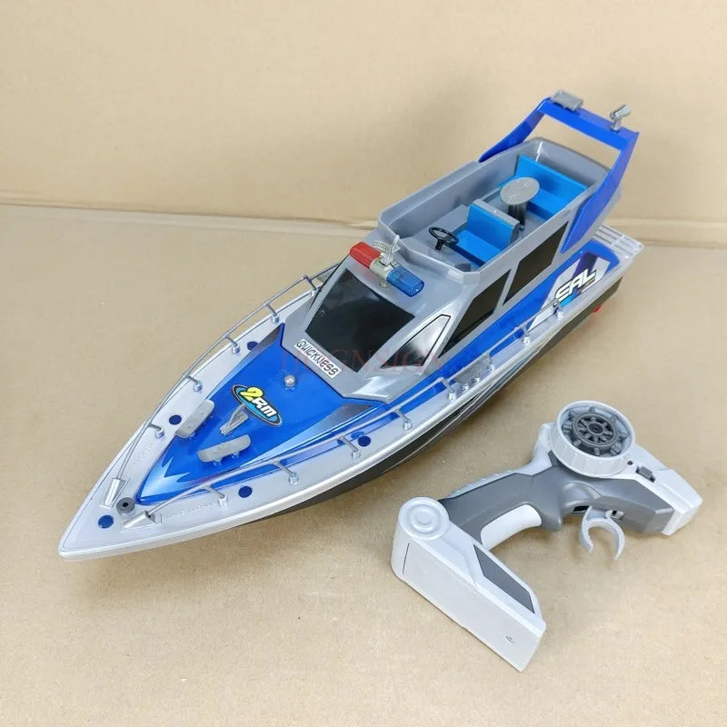 17" Radio Control Patrol Boat with 4-way Remote Control Boat Toys Warships Patrol Boats Speedboat