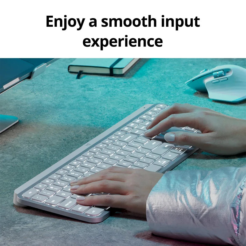 NEW Logitech MX Keys S Wireless Bluetooth Keyboard – Backlit, Multi-Device