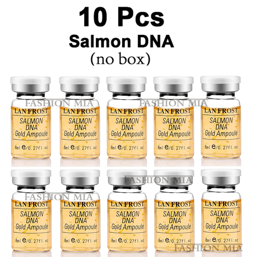 ✨💎 Korean Salmon DNA Gold Ampoule BB Cream – Glow Brightening, Whitening & Rejuvenating Moisturizing Face Care (8ml)