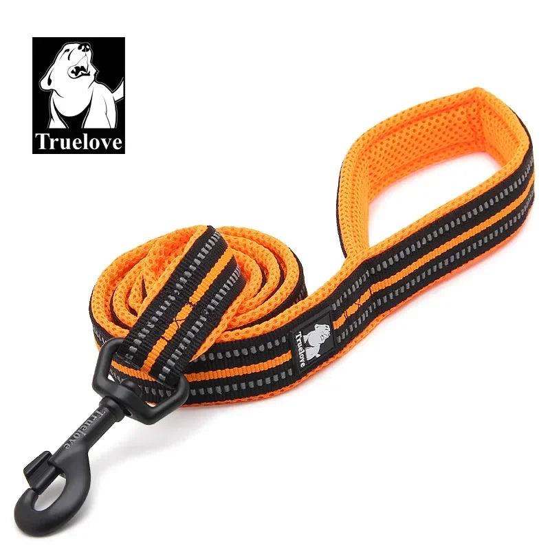 🐾🌈 Truelove Reflective Pet Leash – Soft Padded Nylon