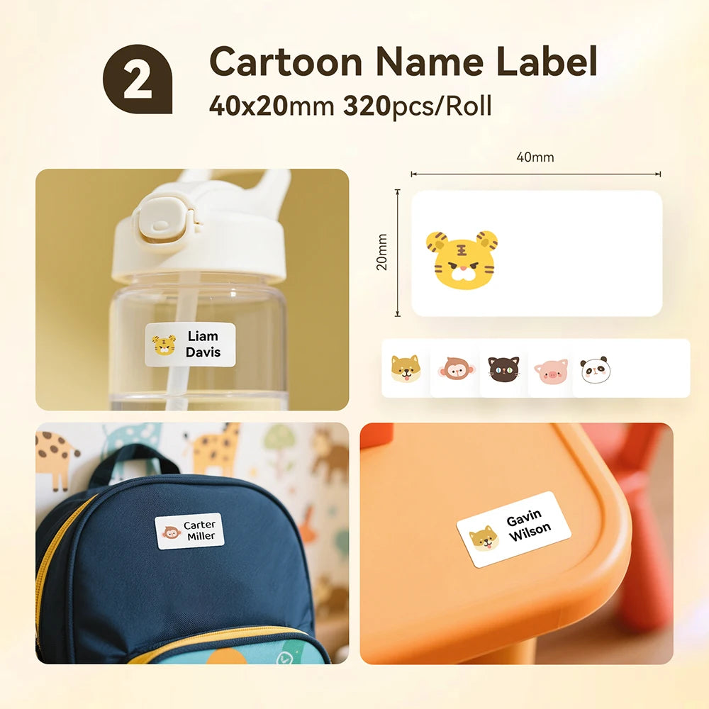 🏷️📱 NIIMBOT B1 Portable Thermal Label Printer – 2 Inch Bluetooth Sticker Maker