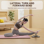 Sit-Up/Rowing Assistant with Suction Cups