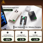 Magnetic Wireless Power Bank 5000/10000mAh | Fast Charging External Battery for iPhone 12‑17 Pro, Apple Watch & AirPods 🔋