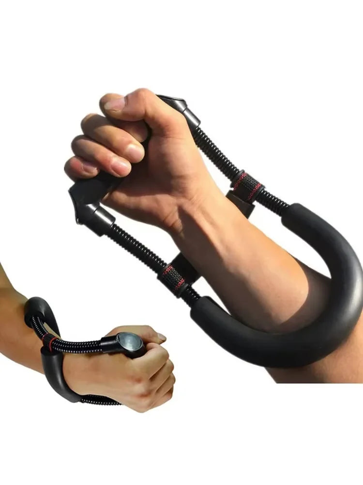 Power Wrist and Strength Exerciser, Adjustable Hand Grips for Forearm Muscle Building Fitness Workout and Arm Training Equipment