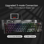 🔥⌨️ Redragon K556 PRO Wireless RGB Mechanical Keyboard – Tri-Mode Hot-Swap