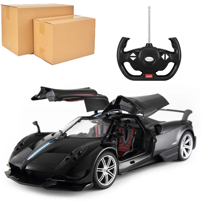 HANMA Pagani Huayra BC 1:14 RC Supercar 🚗💨 Official Licensed Remote Control Model Car Toy for Kids & Adults | LED Lights ⚡ Full Functions 🎮 Gift Ready 🎁