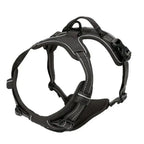 🐾🦺 Dog Harness Vest & Leather Leash Set – Collar Accessories