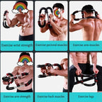 Twister arm Trainer, Adjustable Resistance (60-140 lbs) Chest Workout Equipment,Forearm Power Exercise bar , pectoralis spinalis