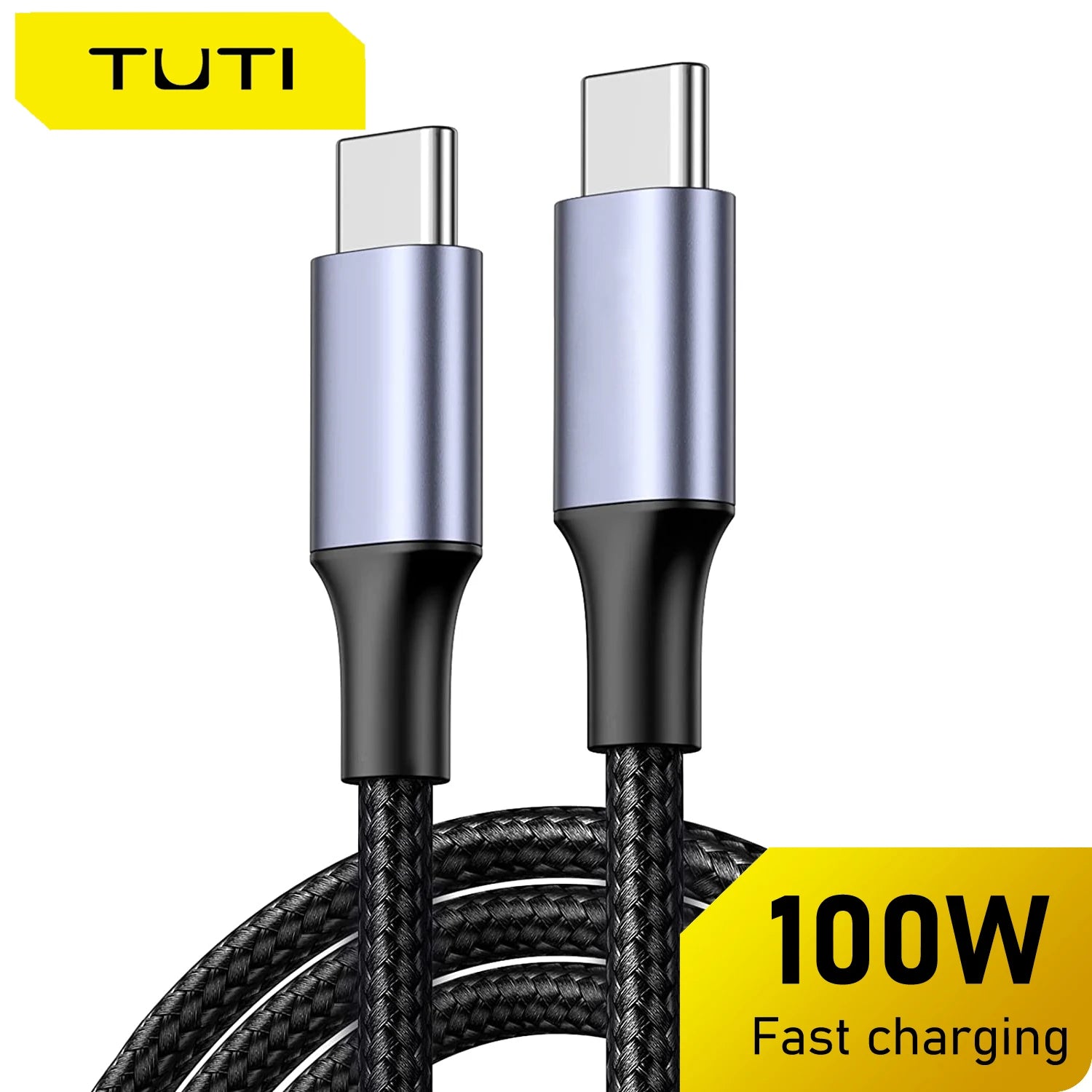 ⚡🔌 100W USB-C PD 10Gbps Cable with 4K 60Hz Video (E-Marker)