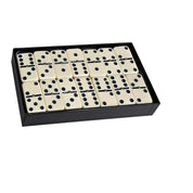 Double 6 JUMBO Dominoes With Spinners | IVORY