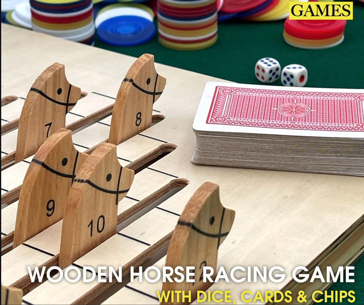 Horse Racing Board Game | Across The Board Horseracing Game Set