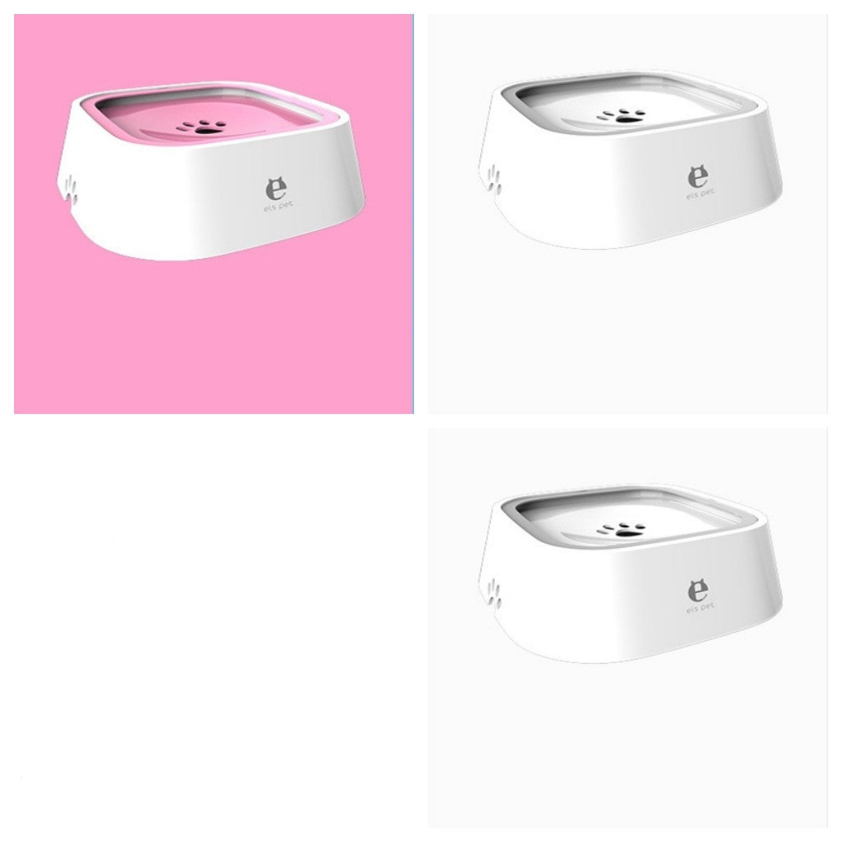 1.58 qt. Cat Dog Water Bowl Carried Floating Bowl Anti-Overflow Slow Water Feeder Dispenser Pet Fountain ABS&PP Dog Supplies