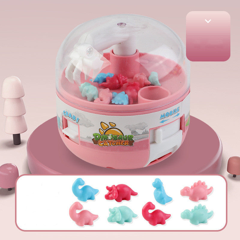 Mini Dinosaur Gashapon Toy Grabbing Machine for Kids
