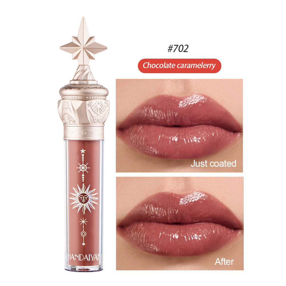 Lip Gloss Lipstick Mirror Lip Glaze – Glossy Hydrating Lip Color for Shiny Lips 💄✨