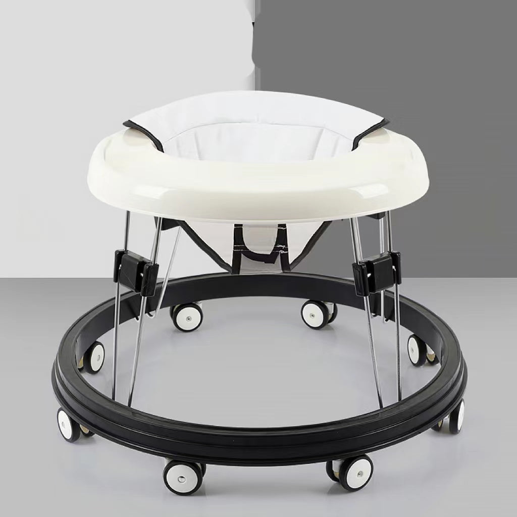 Multifunctional Baby Walker with Anti-Rollover Design & Music | 9-Height Adjustable Infant Walker (6–36 Months)