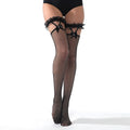 Sexy Lace Bow Garter Belt Stockings