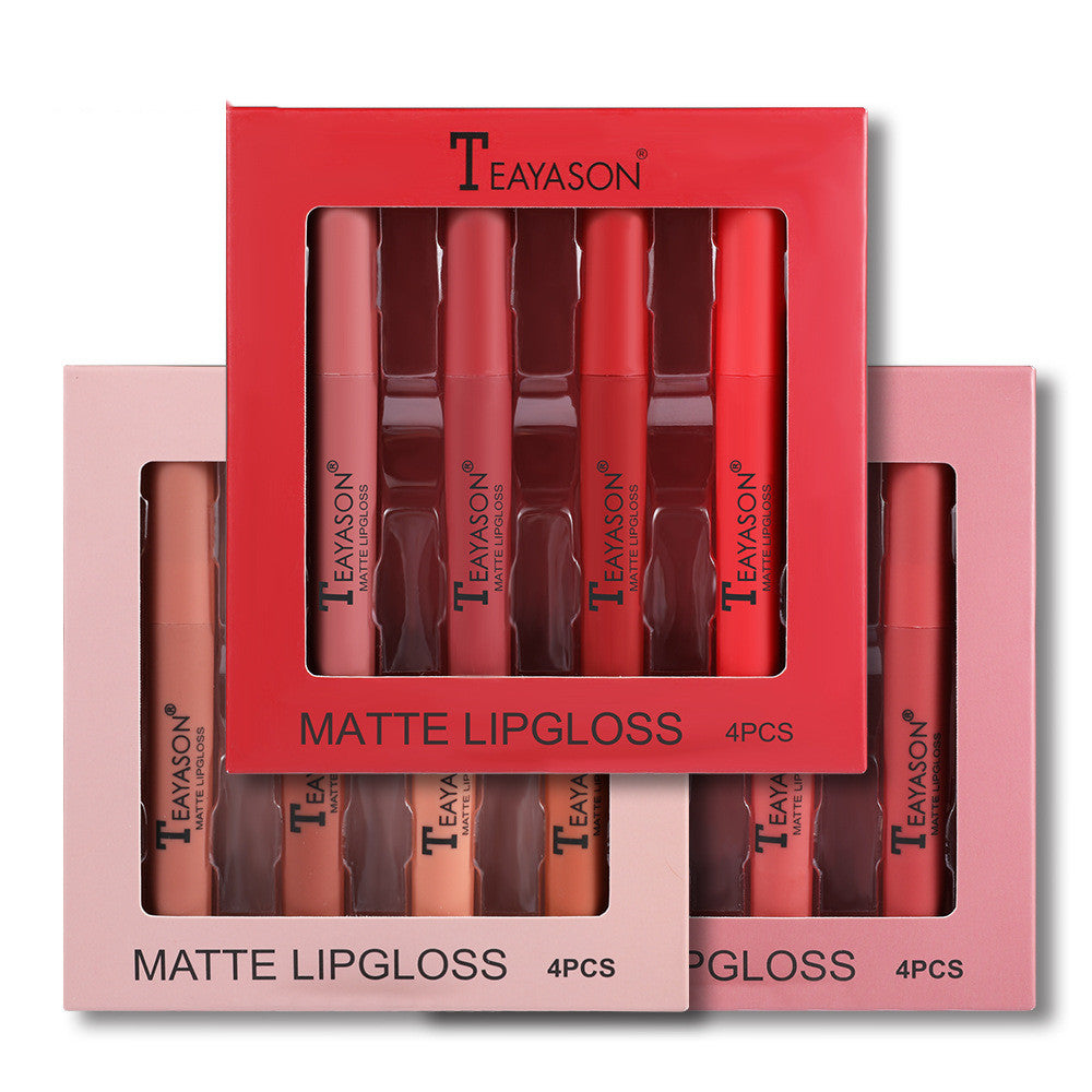 Velvet Matte Lipstick Set – Lip Gloss & Lip Glaze Long-Lasting Lip Makeup Collection 💄✨