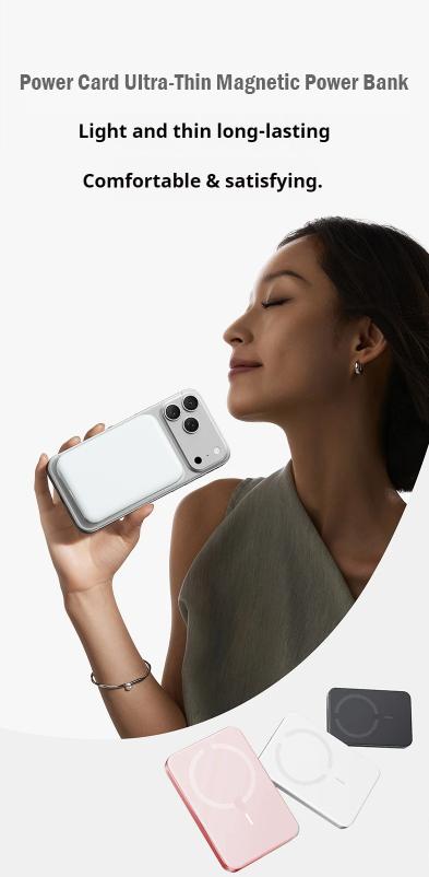 10000mAh Magnetic Wireless Power Bank – 15W PD Fast Charging