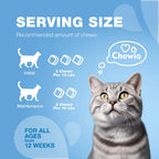 😺 Cat Calming Treats – Hemp, Melatonin & Probiotics for Anxiety & Stress Relief ✨