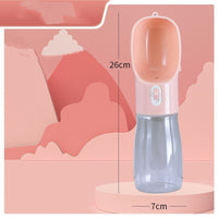 Pink Water bottle 400ml / Solid color