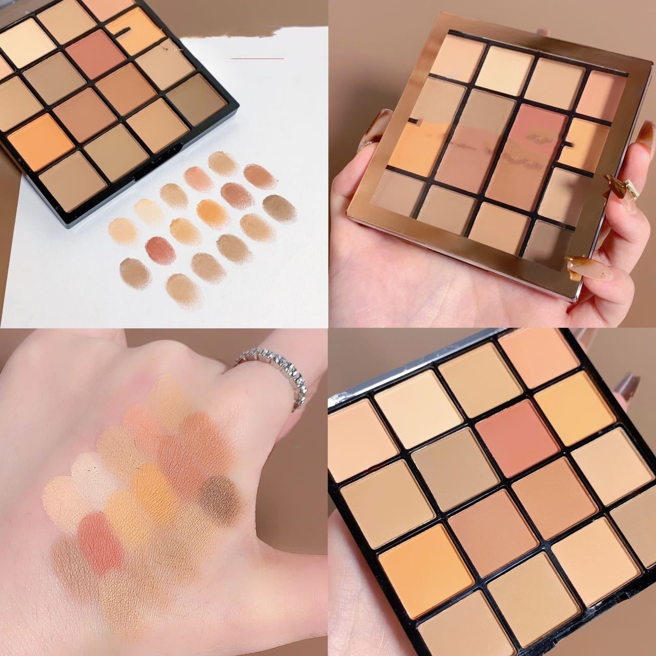 Matte Pearlescent Stage Makeup Eyeshadow Palette – Professional Long-Lasting Eye Makeup ✨