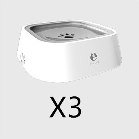 1.58 qt. Cat Dog Water Bowl Carried Floating Bowl Anti-Overflow Slow Water Feeder Dispenser Pet Fountain ABS&PP Dog Supplies