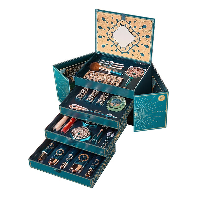 Yan Fengyun 22-Piece Oriental Makeup Set – Complete Beauty Gift Box 💄
