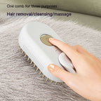 🐾✨ 3-in-1 Cat Steam Brush & Steamy Dog Brush | Electric Spray Pet Grooming Comb 💦 | Massage, Hair Removal & Deshedding Tool