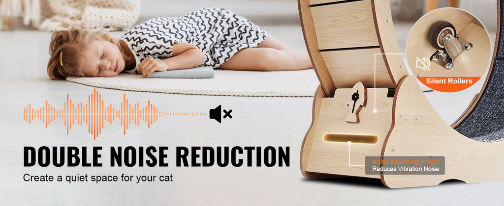 🐱🏃‍♀️ SucceBuy Wooden Cat Exercise Wheel – Large Indoor Treadmill 🔎 SEO Title