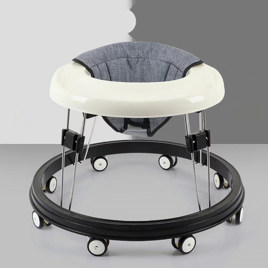Multifunctional Baby Walker with Anti-Rollover Design & Music | 9-Height Adjustable Infant Walker (6–36 Months)