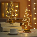 Crystal Christmas Tree Led Lights Indoor Decoration Fairy Lights Bedroom String Lights g8central.com