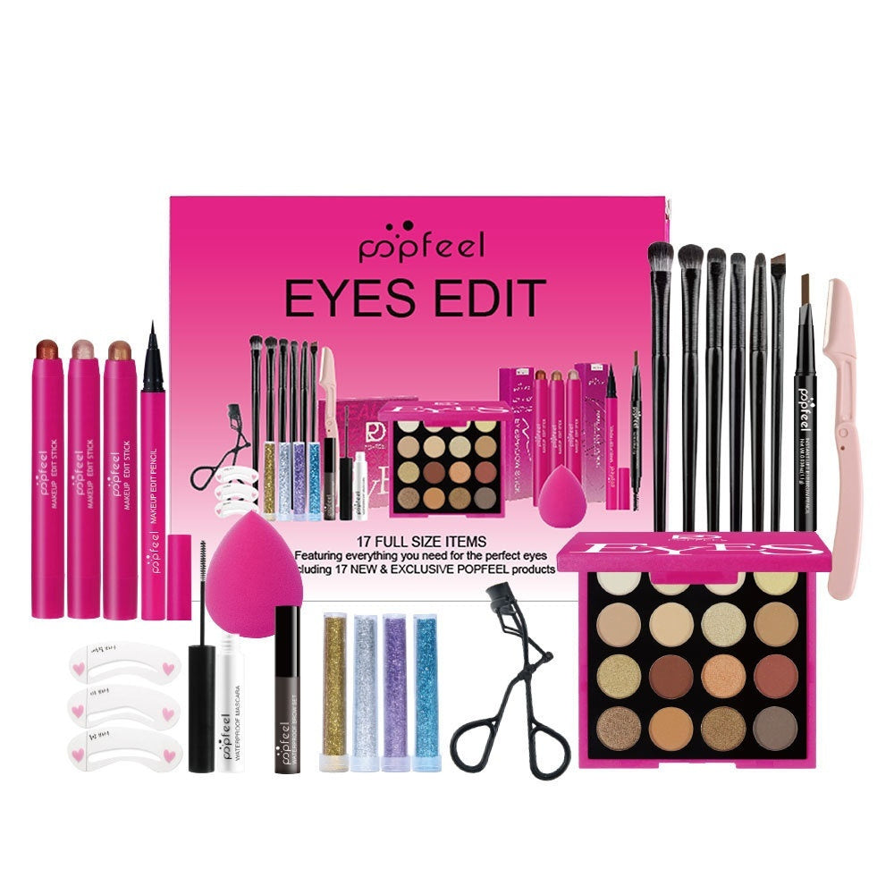 POPFEEL Makeup Set Eye and Face Kit – All-in-One Full Makeup Collection 💄✨