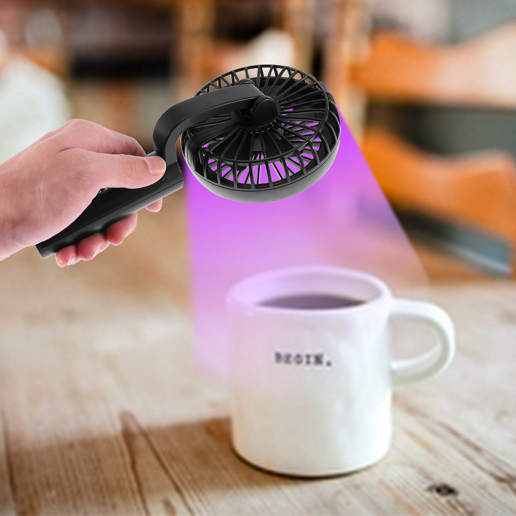 N53 Mini Portable UV Sanitizer Handheld UV Fan Disinfection For Home Travel