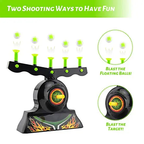 Shooting Targets for Nerf Guns Shooting Game Glow in The Dark Floating Ball Target Practice Toys for Kids Boys Hover Shot 1 Blaster Toy Gun 10 Soft Foam Balls 3 Darts Gift,Amazon Platform Banned G8Central.com