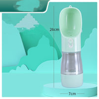 Blue Water bottle 240ml Grain / Solid color