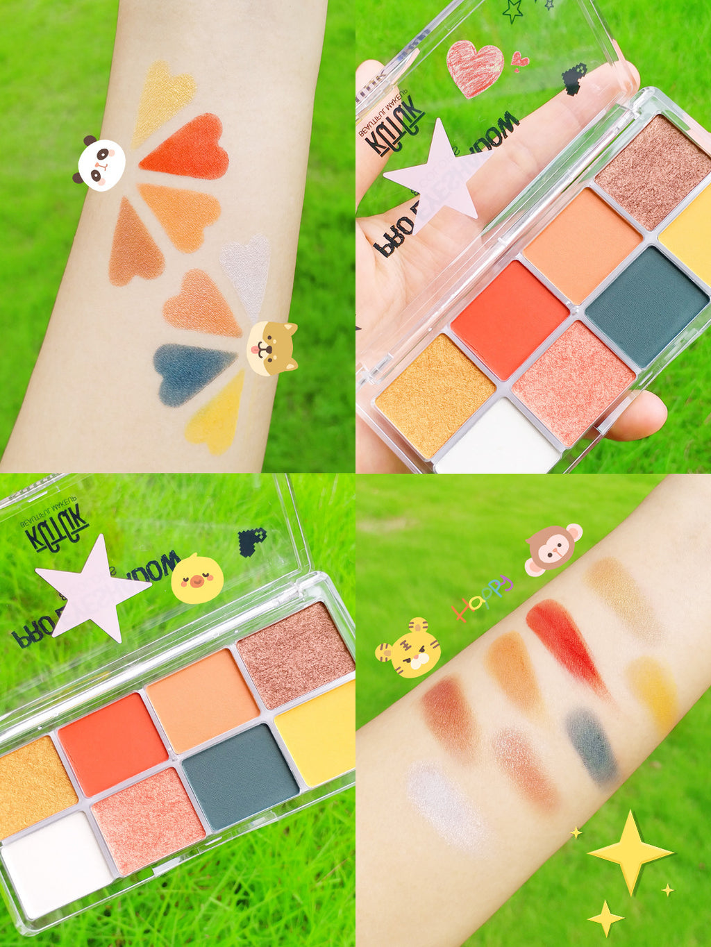 ✨ Popular Color Eyeshadow Palette – Highly Pigmented Daily & Party Makeup Kit 💖