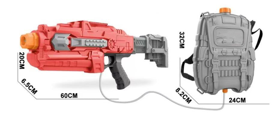 💦⚡ Automatic Suction Electric Water Gun – Powerful Rechargeable Water Blaster Toy for Outdoor Fun