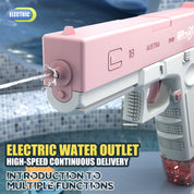 Glock Electric Water Toy Gun Spray Blaster Pistol Airsoft Summer Toys Swimming Pool Game Weapon Pistola For Kids